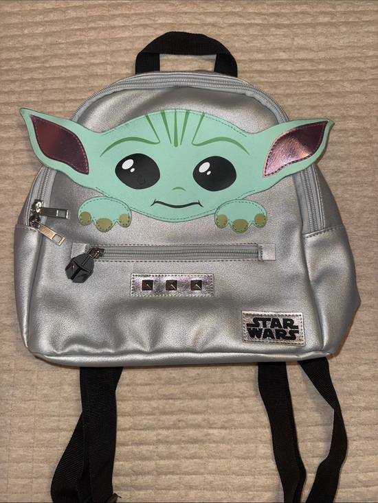 Star Wars Handbags - Star Wars Silver Grogu Backpack
